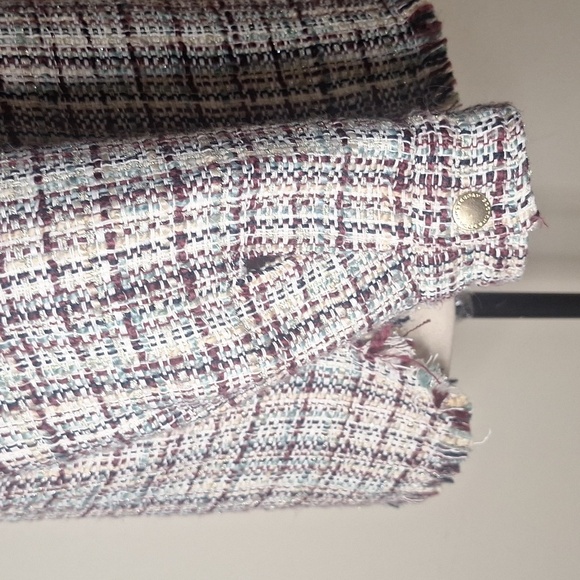 Scotch & Soda Glitter Tweed Dance All Night Over Sized Shirt Jacket SZ - Picture 11 of 16